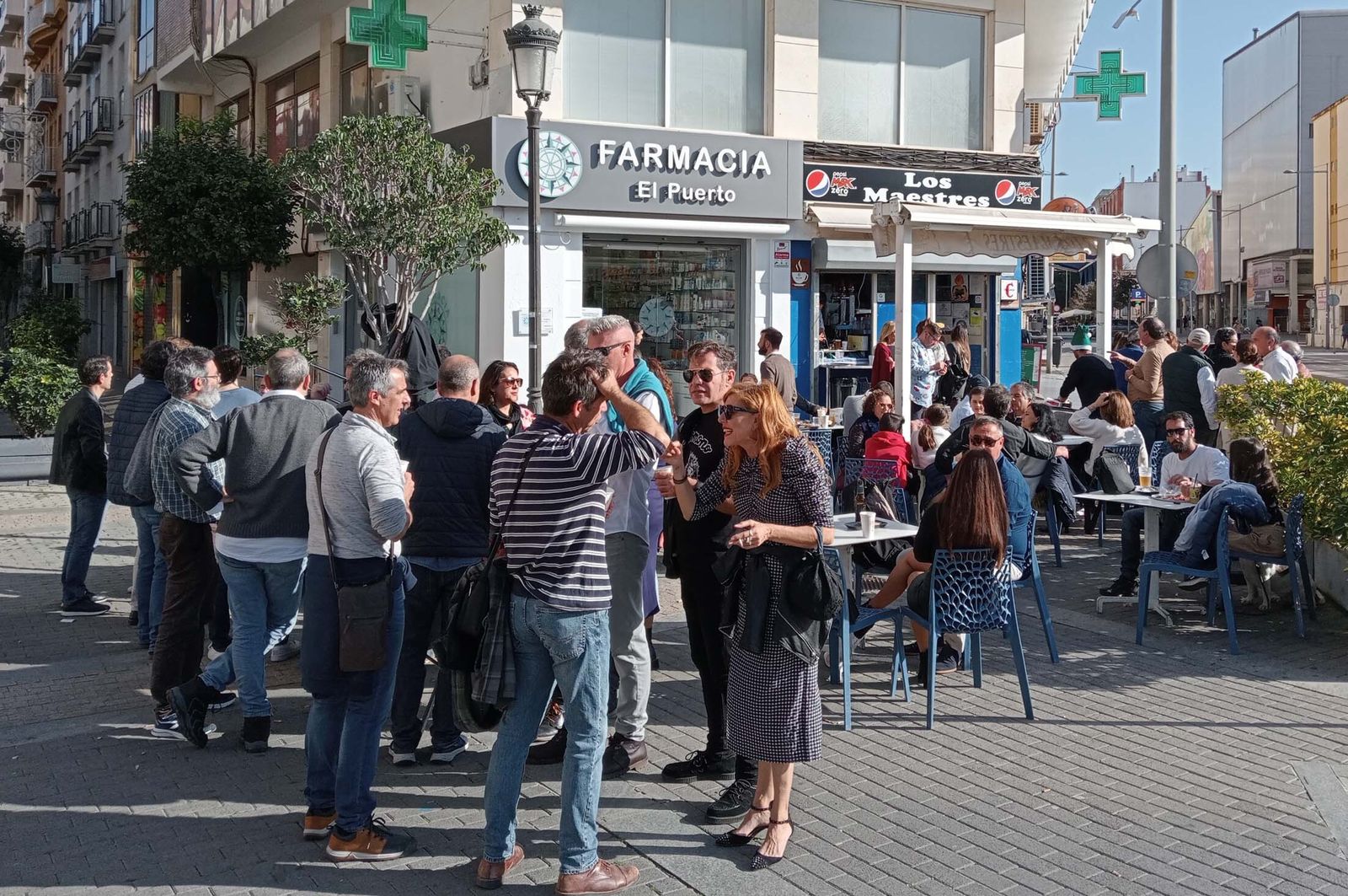 Imágenes del ambiente festivo del 31 de diciembre en Huelva