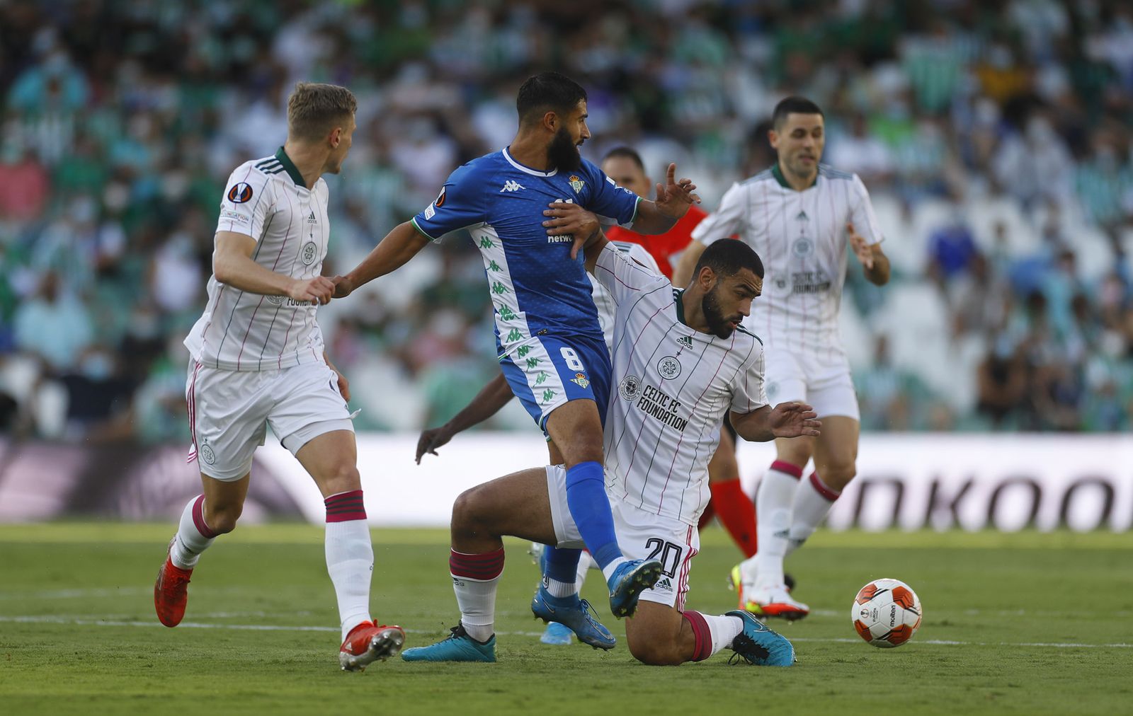 Las imágenes del Betis- Celtic
