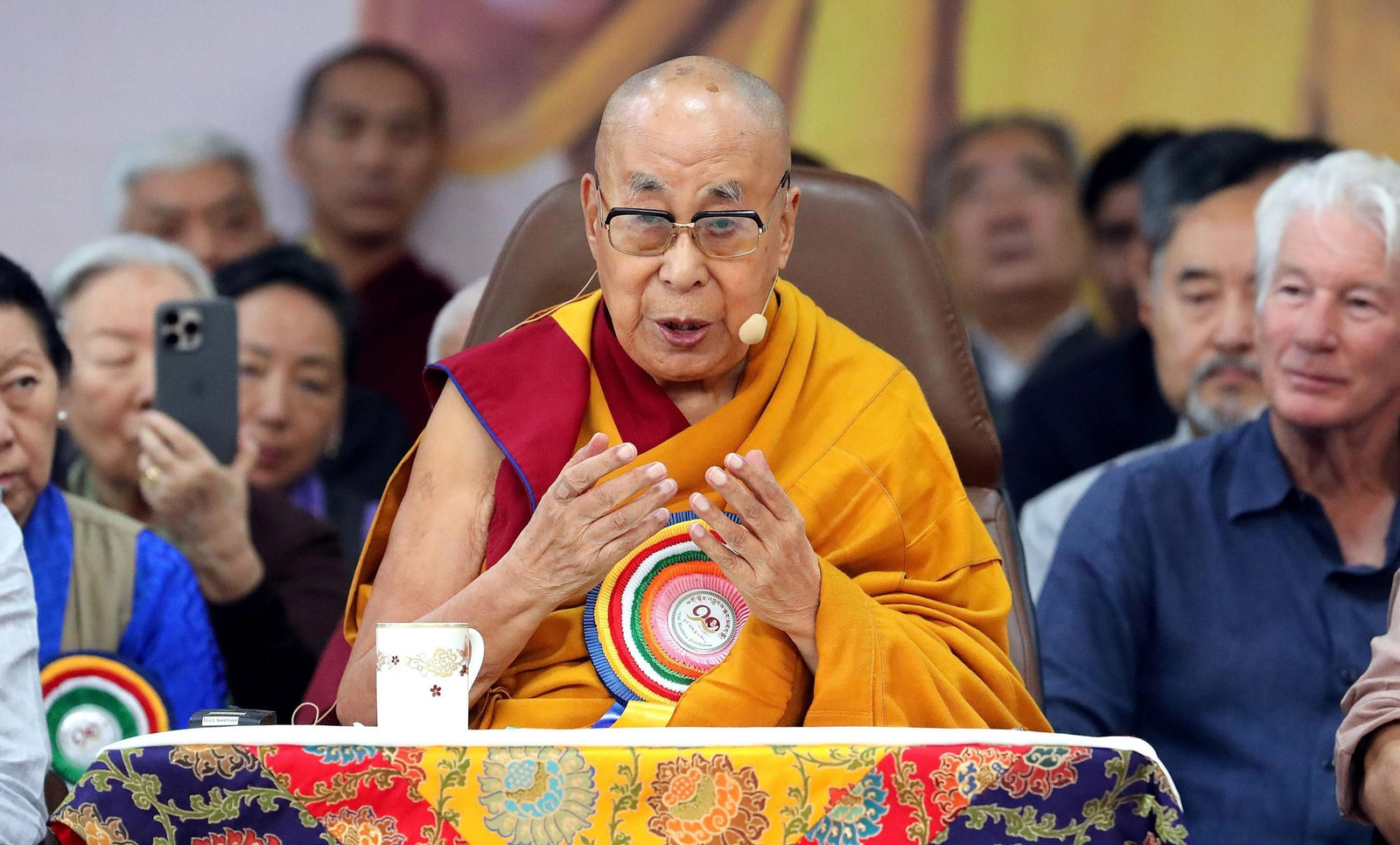 Las imágenes del 90º cumpleaños del dalái lama