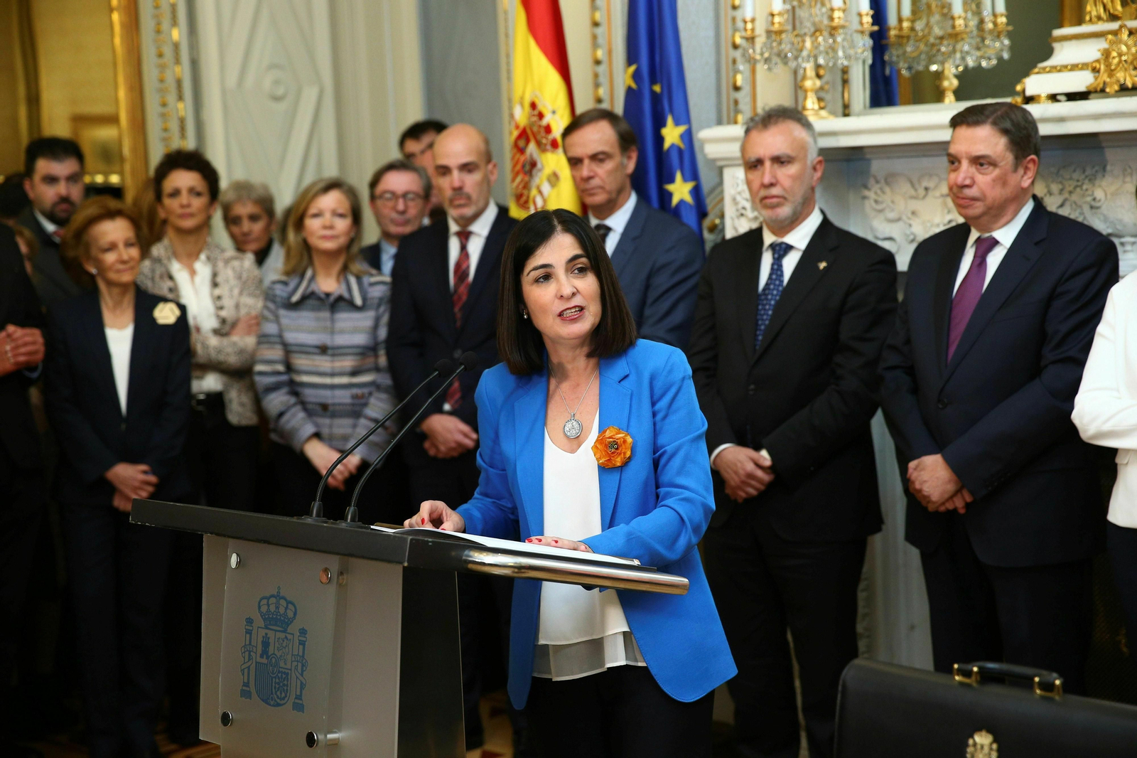 Los ministros reciben sus carteras