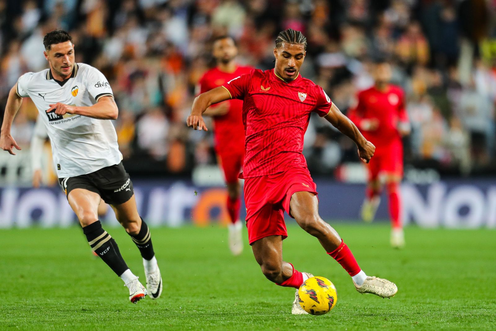 Las fotos del Valencia - Sevilla