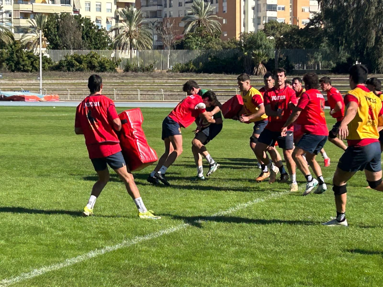 España ya prepara el duelo con Fiyi en el Ciudad de Málaga