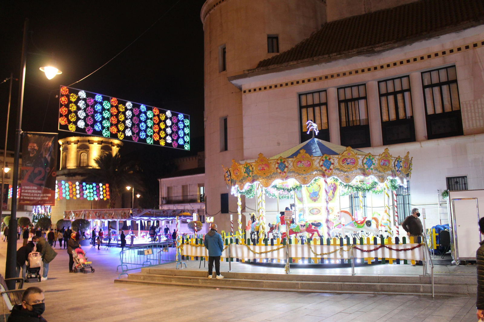 El alumbrado de Navidad de Lucena, en fotografías