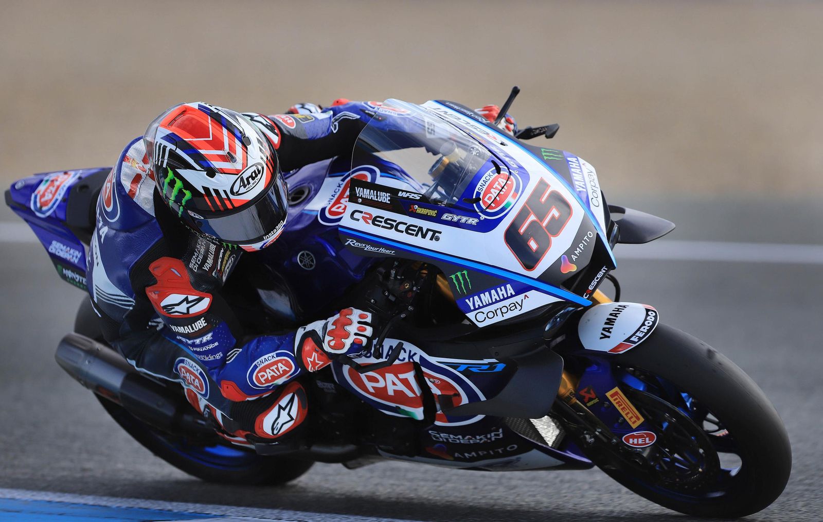 Imágenes del entrenamiento de Superbike en el Circuito de Jerez