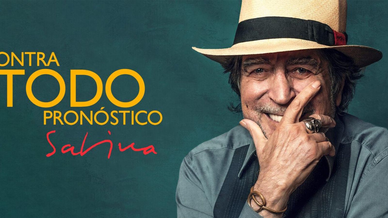 Imagen promocional de la nueva gira de Joaquín Sabina.