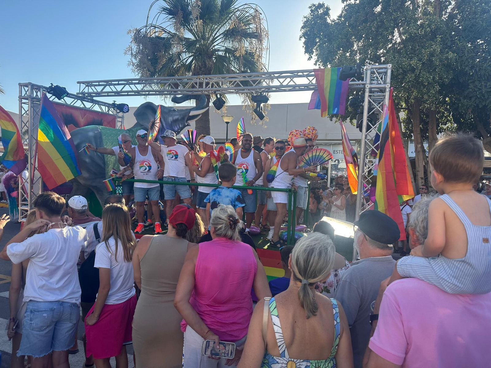 El Gran Desfile del Orgullo de Vera, en imágenes