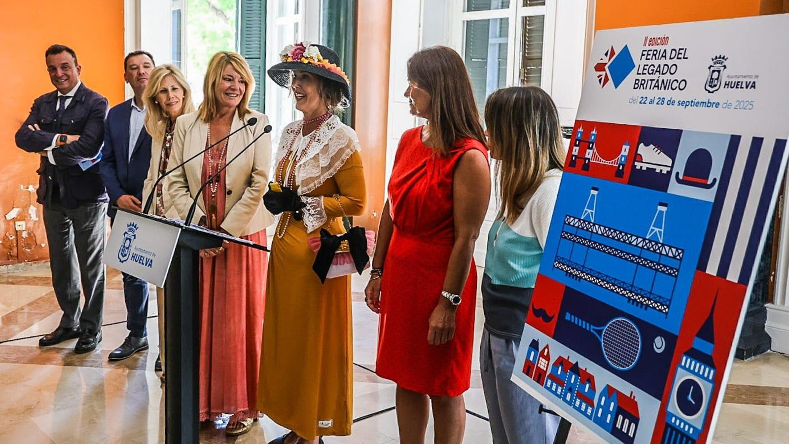 Presentación de la II Feria del Legado Británico.