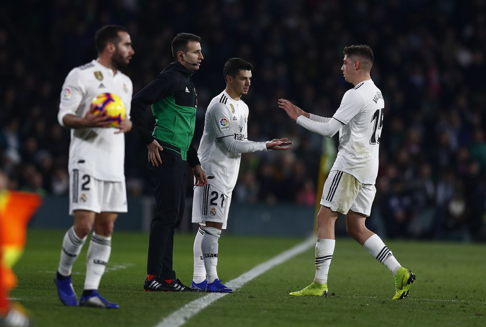 El Betis-Real Madrid, en imágenes.