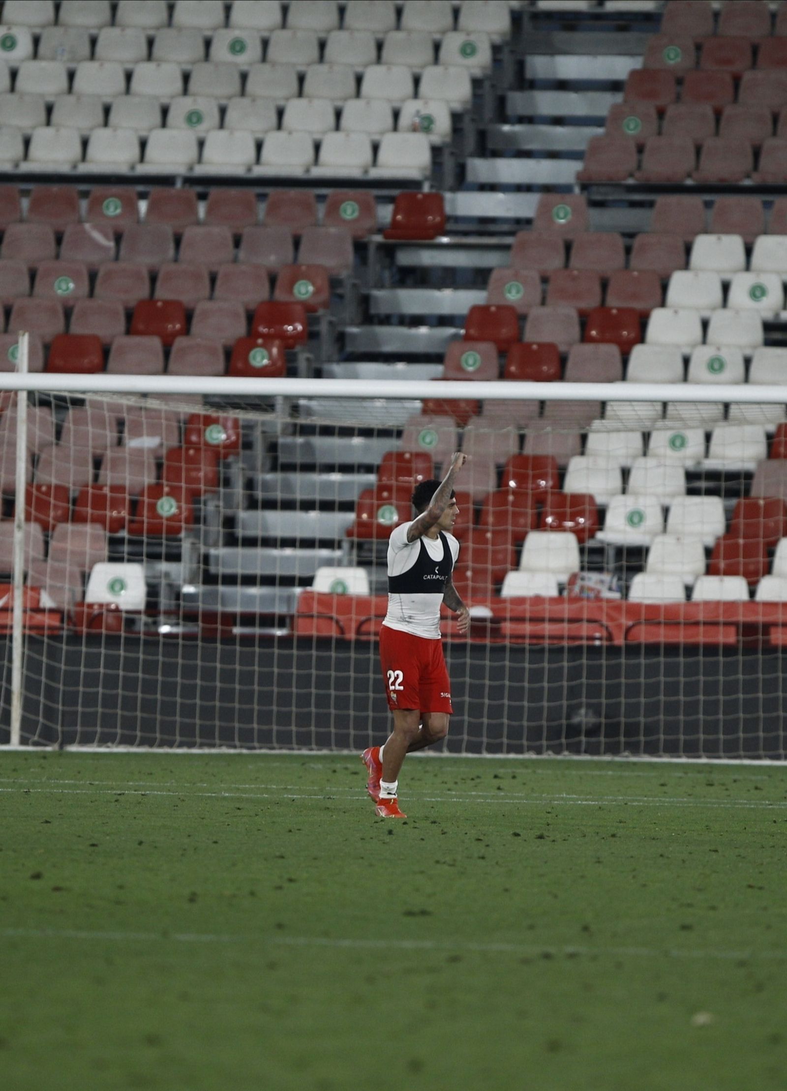 Las imágenes de Almería-Girona.