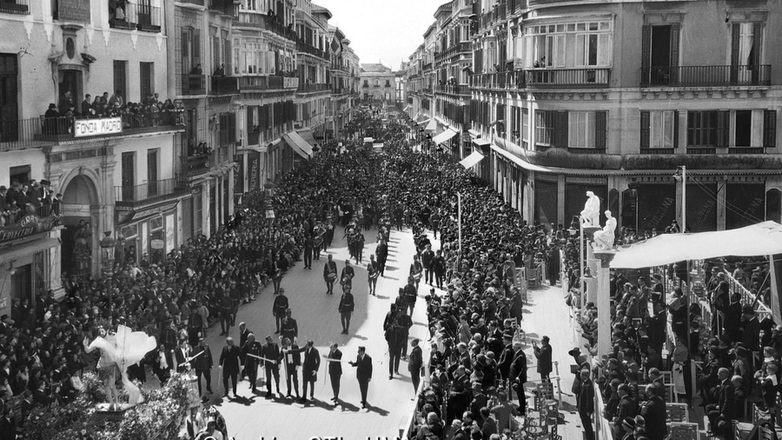 Procesión del Resucitado en la Semana Santa de 1926.