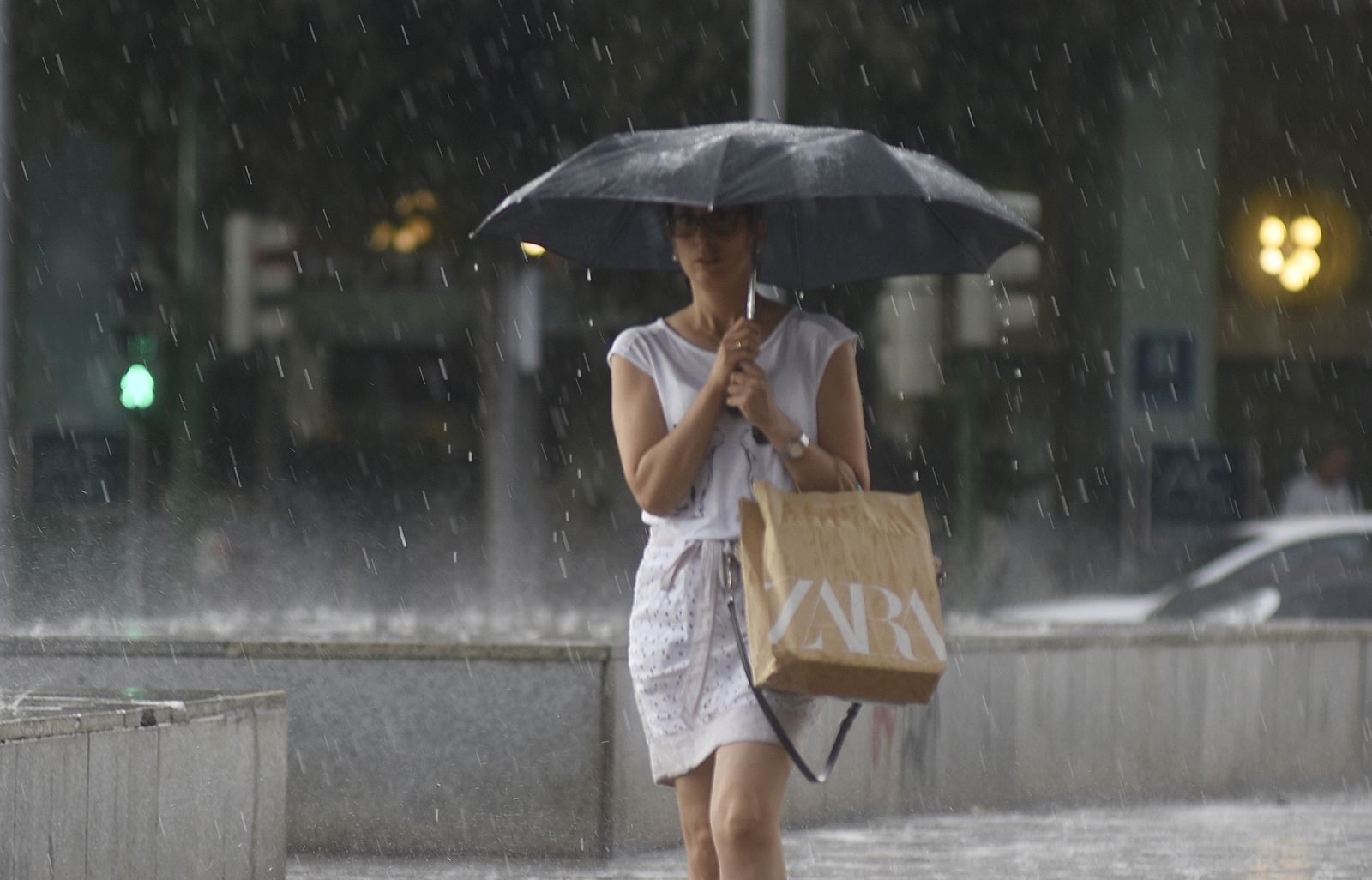 Las mejores imágenes de la lluvia en Córdoba