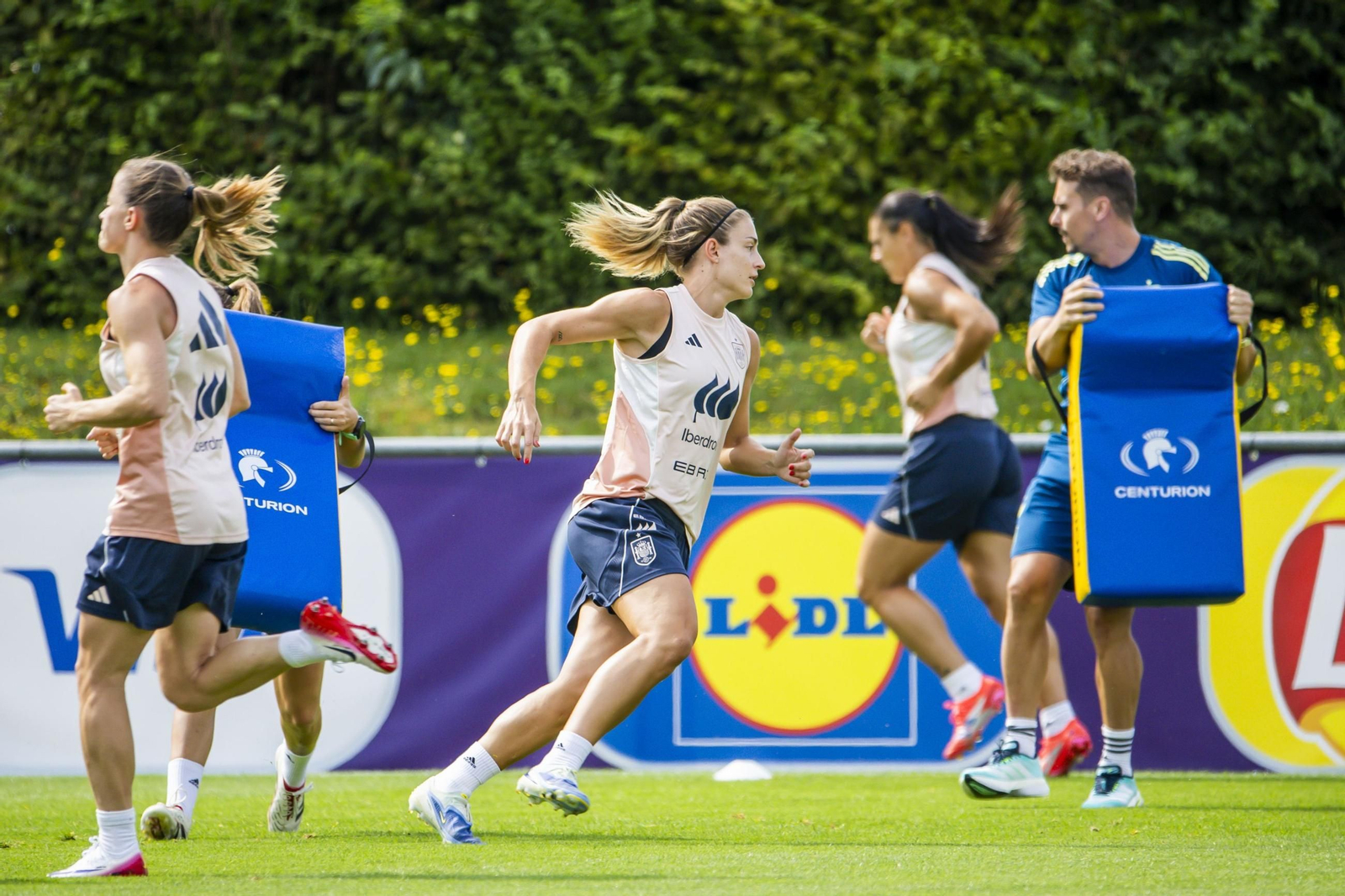 Las fotos de la selección española en la Eurocopa femenina de Suiza