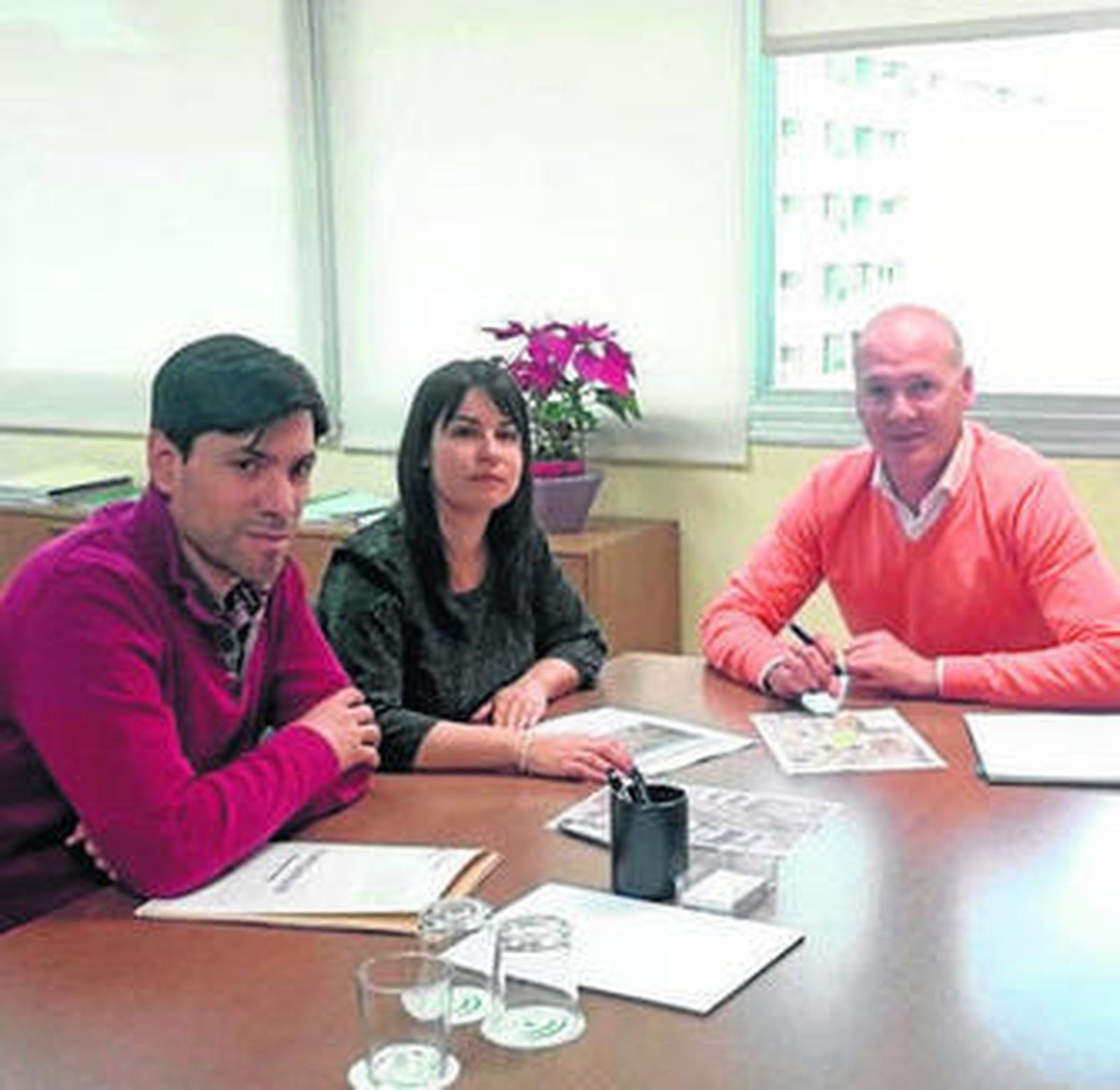 Joaquín Jiménez junto a la alcalde, Sonia Cerdán.