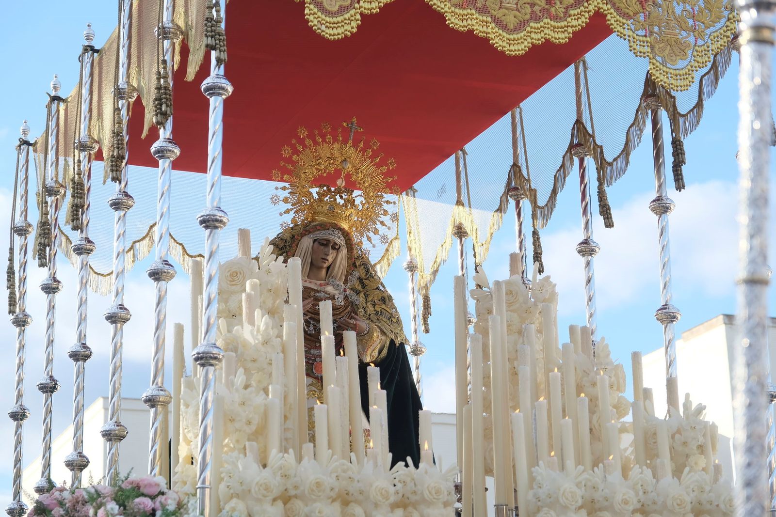 Sábado de Pasión en Córdoba: la procesión de la Prohermandad de la O, en imágenes