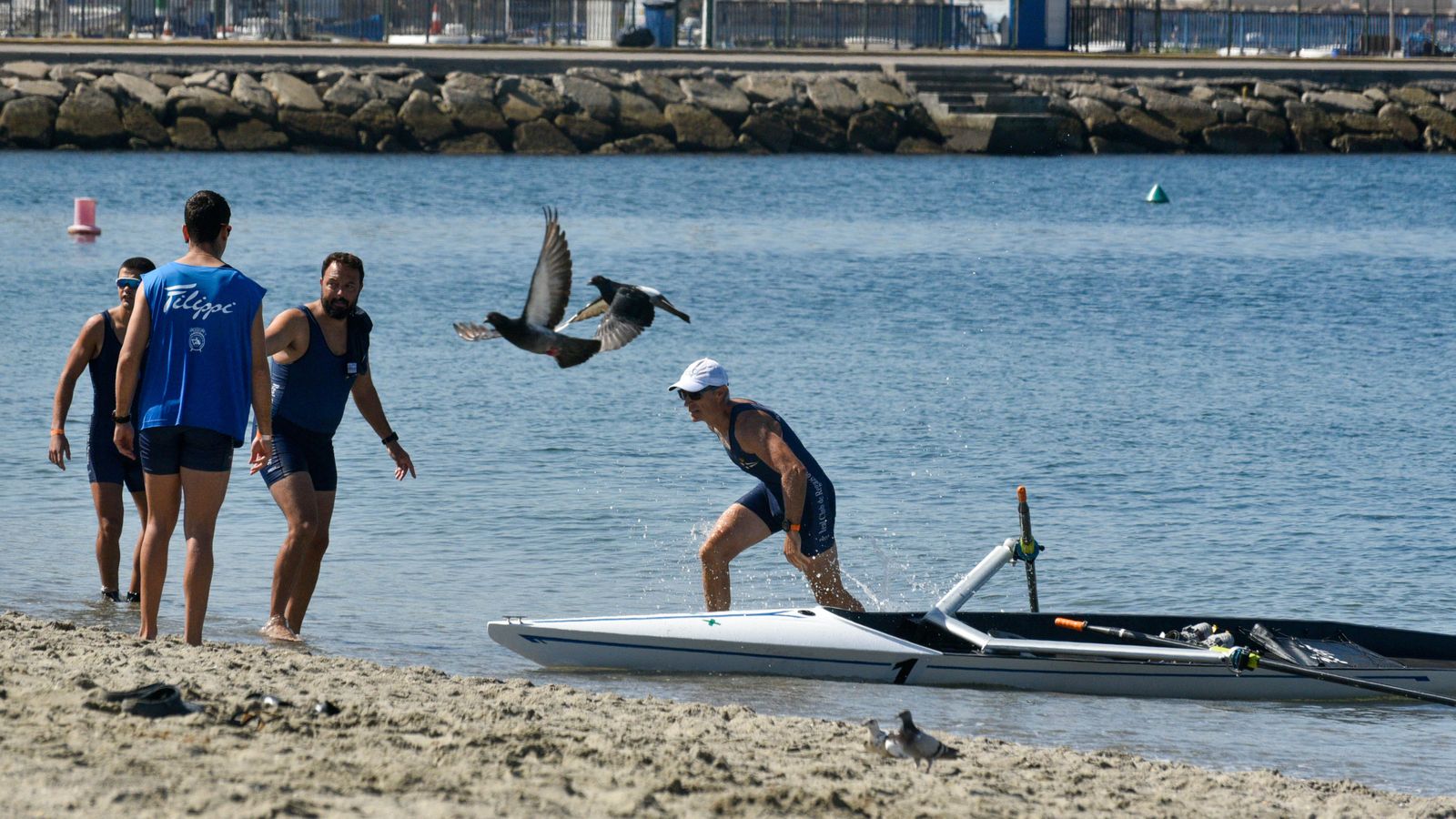 I Campeonato de España de remo ‘Beach Sprint’ en La Línea