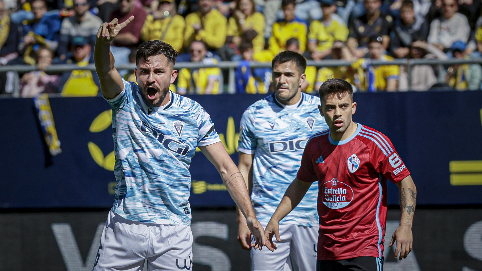 Partido de fútbol Cádiz CF - RC Celta.