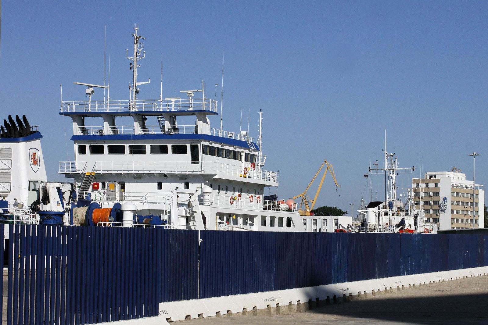 Llegan los buques oceanográficos