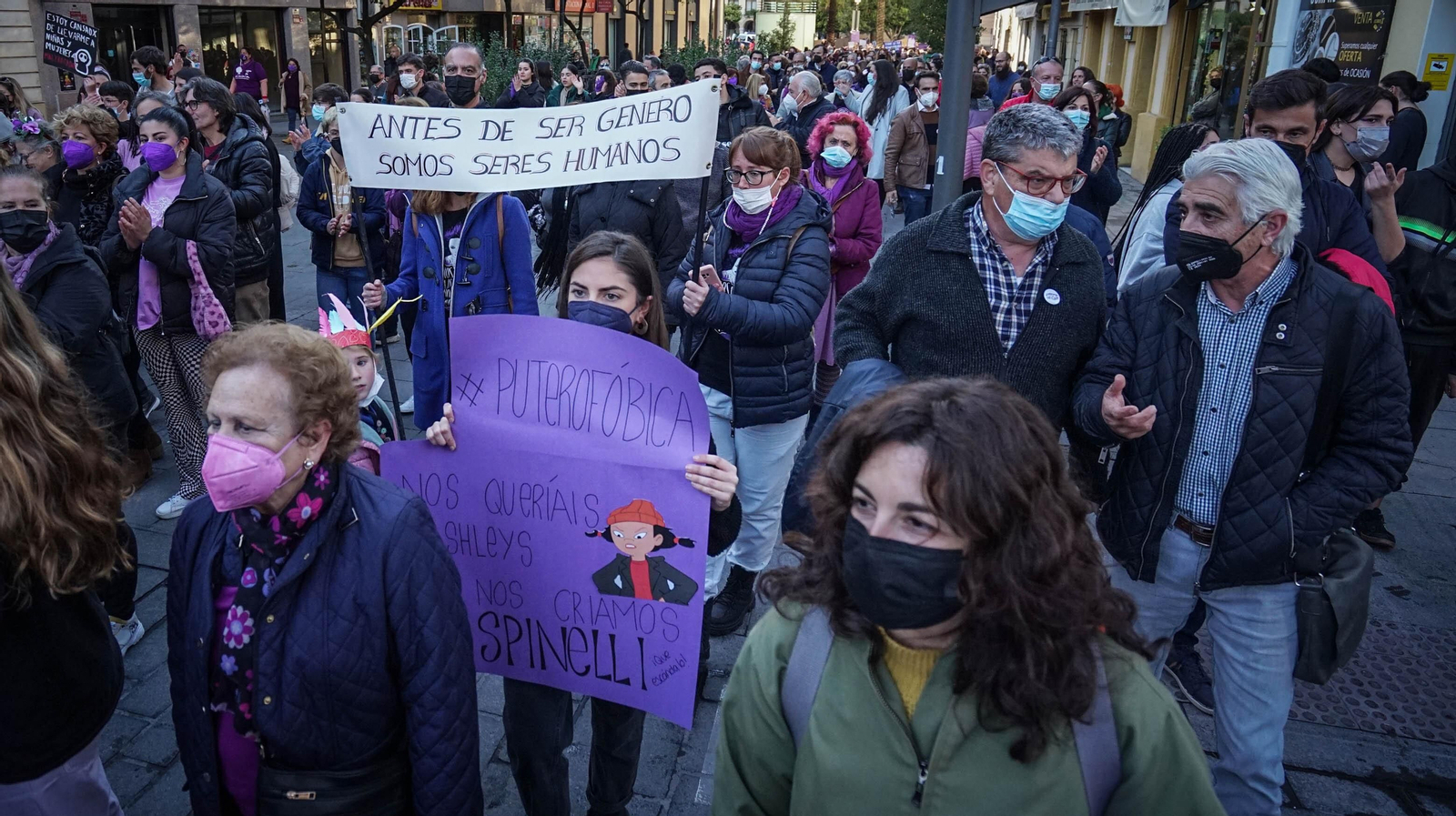 Así se vivió el 8M en Jerez