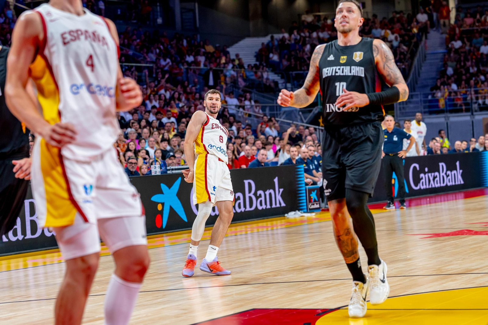 Las mejores fotos del España-Alemania de baloncesto