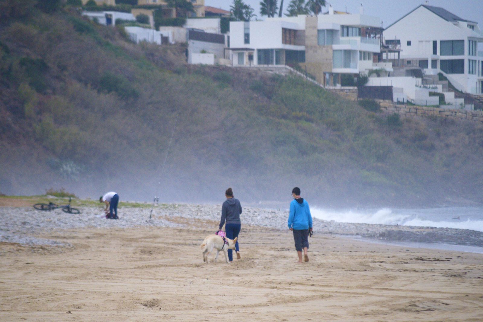 Playa de Getares, en Algeciras.
