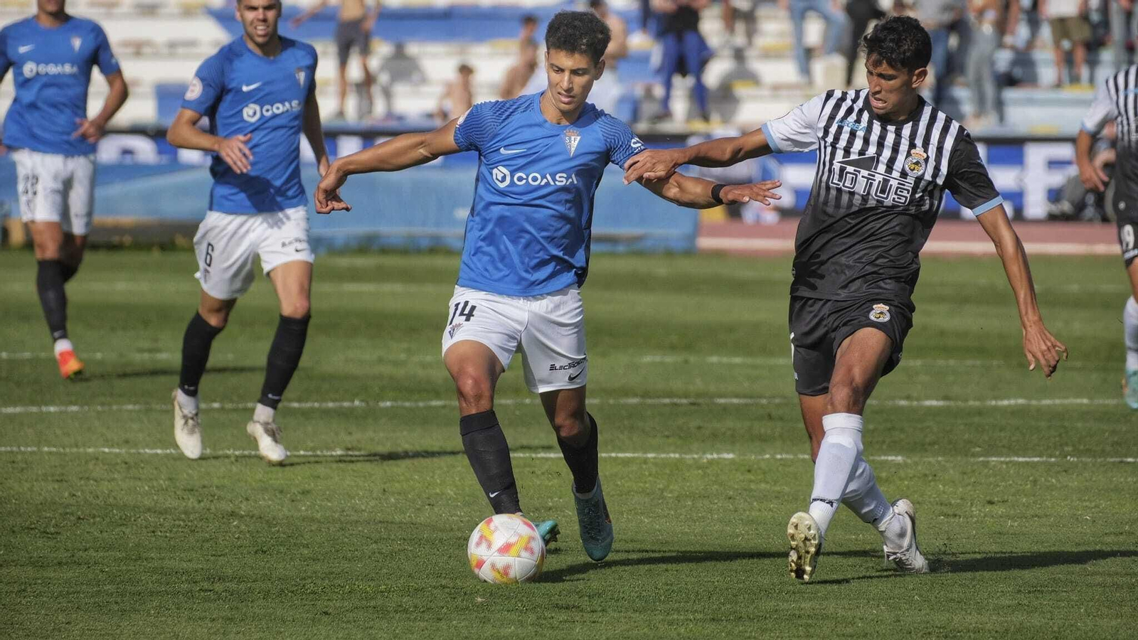 Las fotos de la derrota de la Balona en San Fernando (1-0)