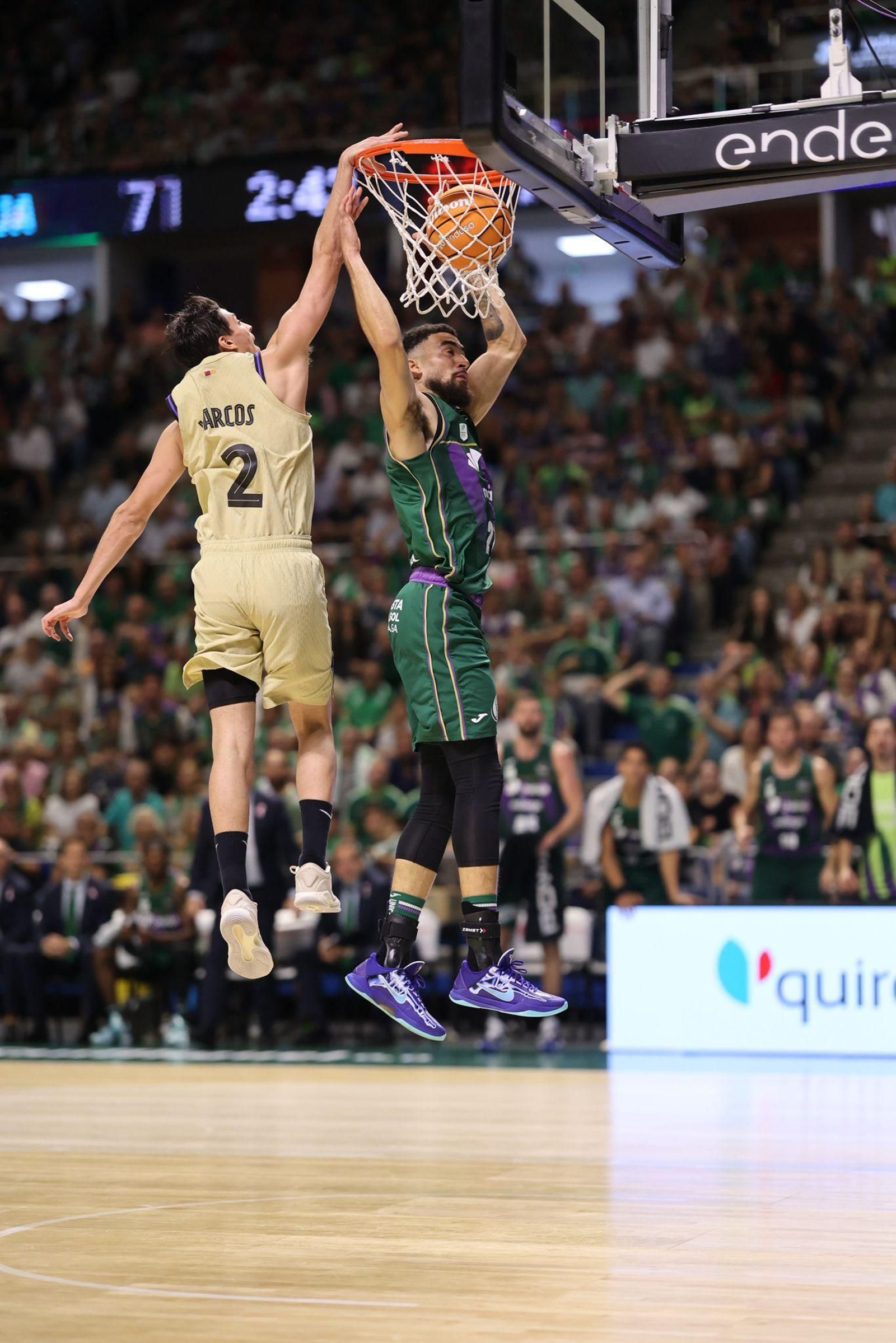 Las fotos del Unicaja-Barcelona