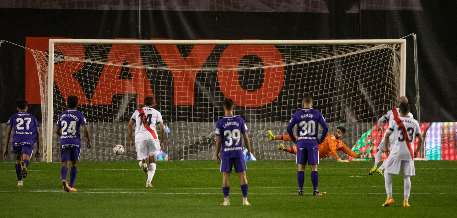 Las fotos del Rayo Vallecano - Málaga