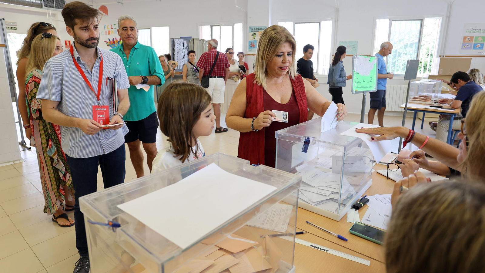 Jornada electoral en Jerez