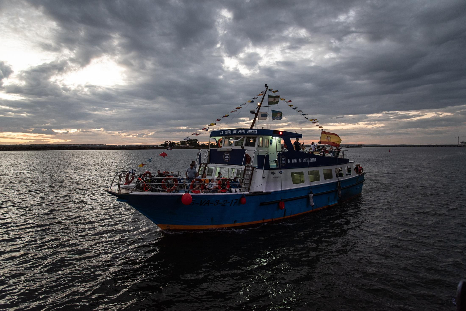 Espectaculares imágenes de la Costa de Huelva al atardecer