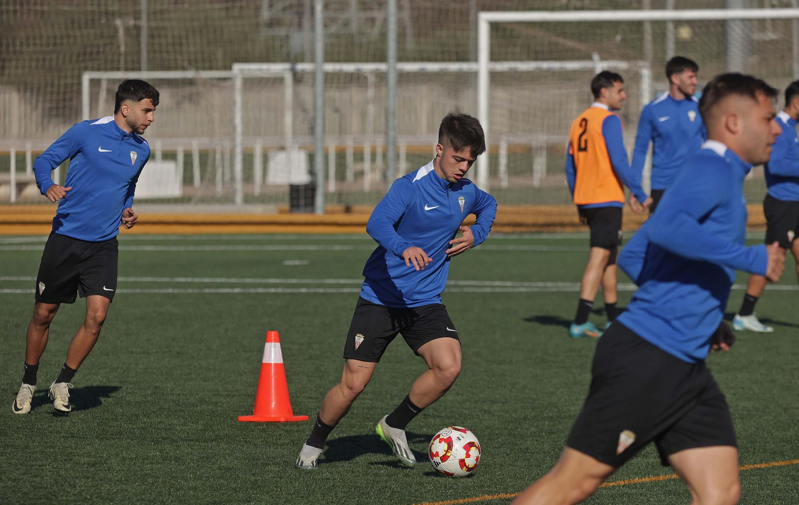Fotos del entrenamiento del Algeciras CF previo a la visita del Yeclano al Nuevo Mirador