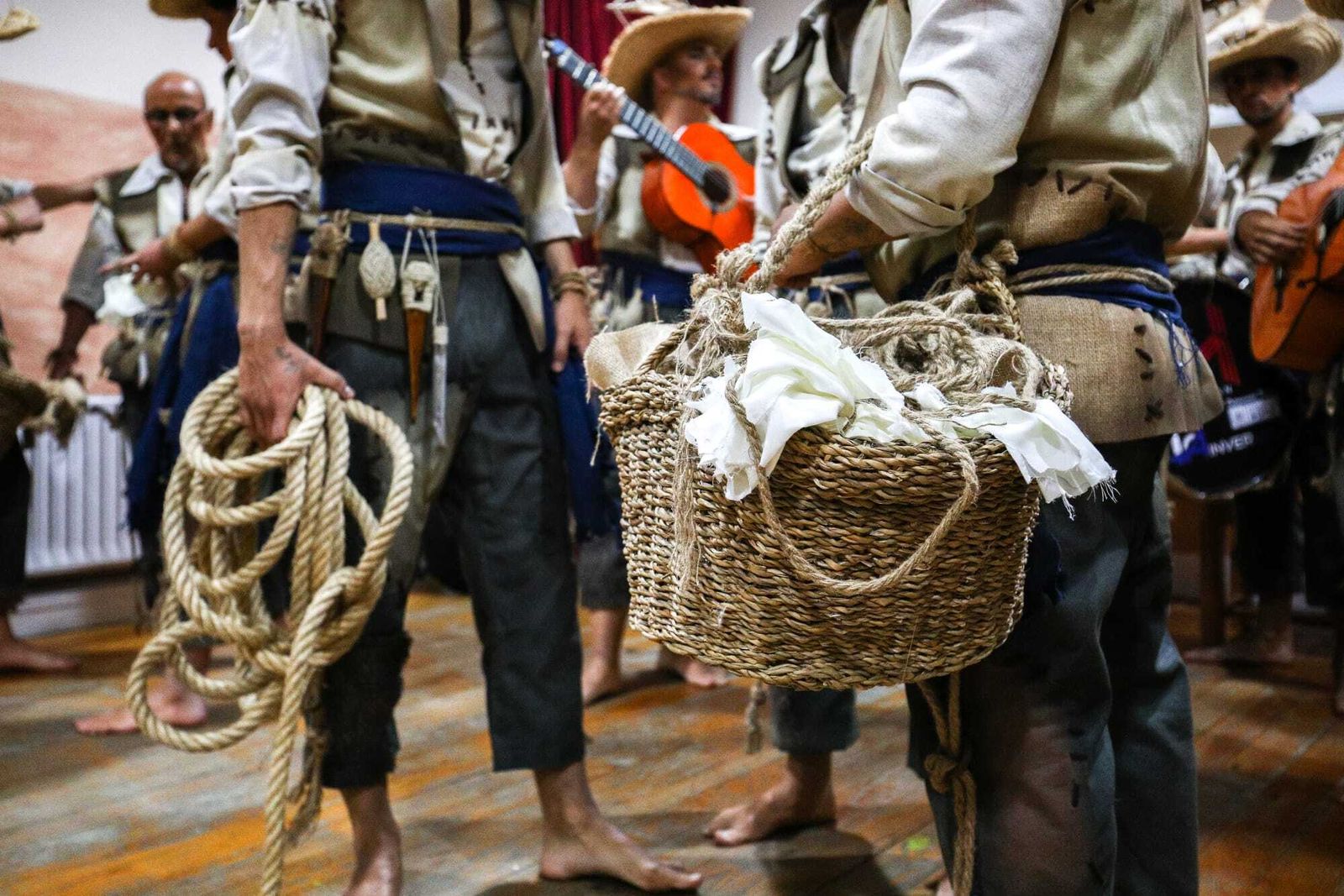 El ambiente en camerinos