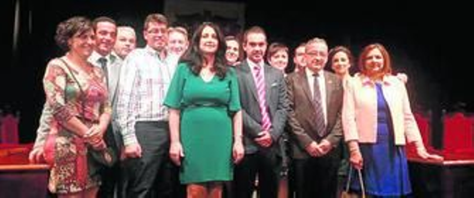 La nueva corporación municipal de Montefrío.