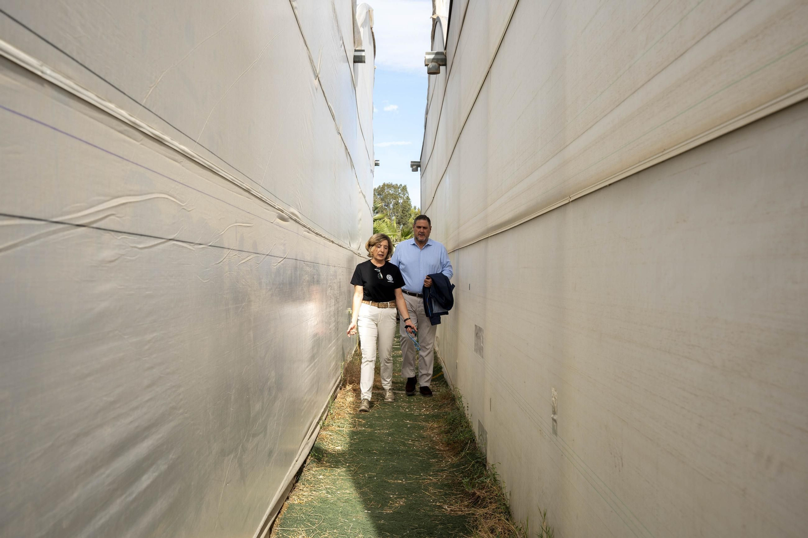 Visitamos el IES Sol de Portocarrero de La Cañada de San Urbano para ver las nuevas infraestructuras para FP en los centros educativos de la provincia de Almería, en imágenes