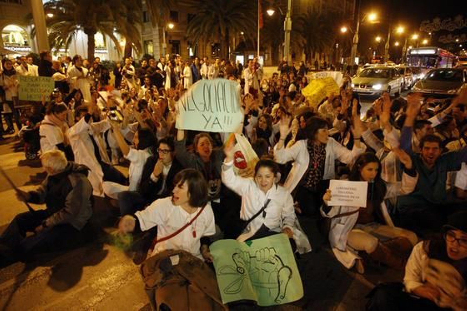 Las imágenes de la protesta de los MIR

Foto: Javier Albiñana