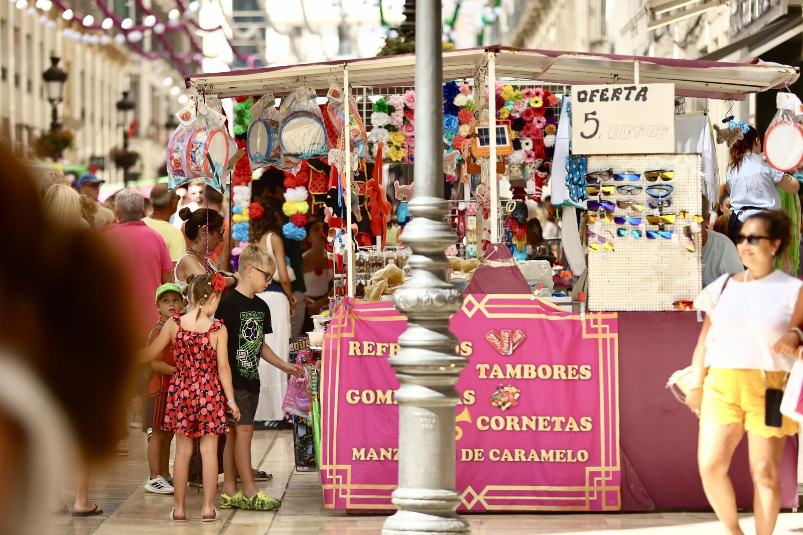 La Feria de Málaga en imágenes, en la recta final de la fiesta