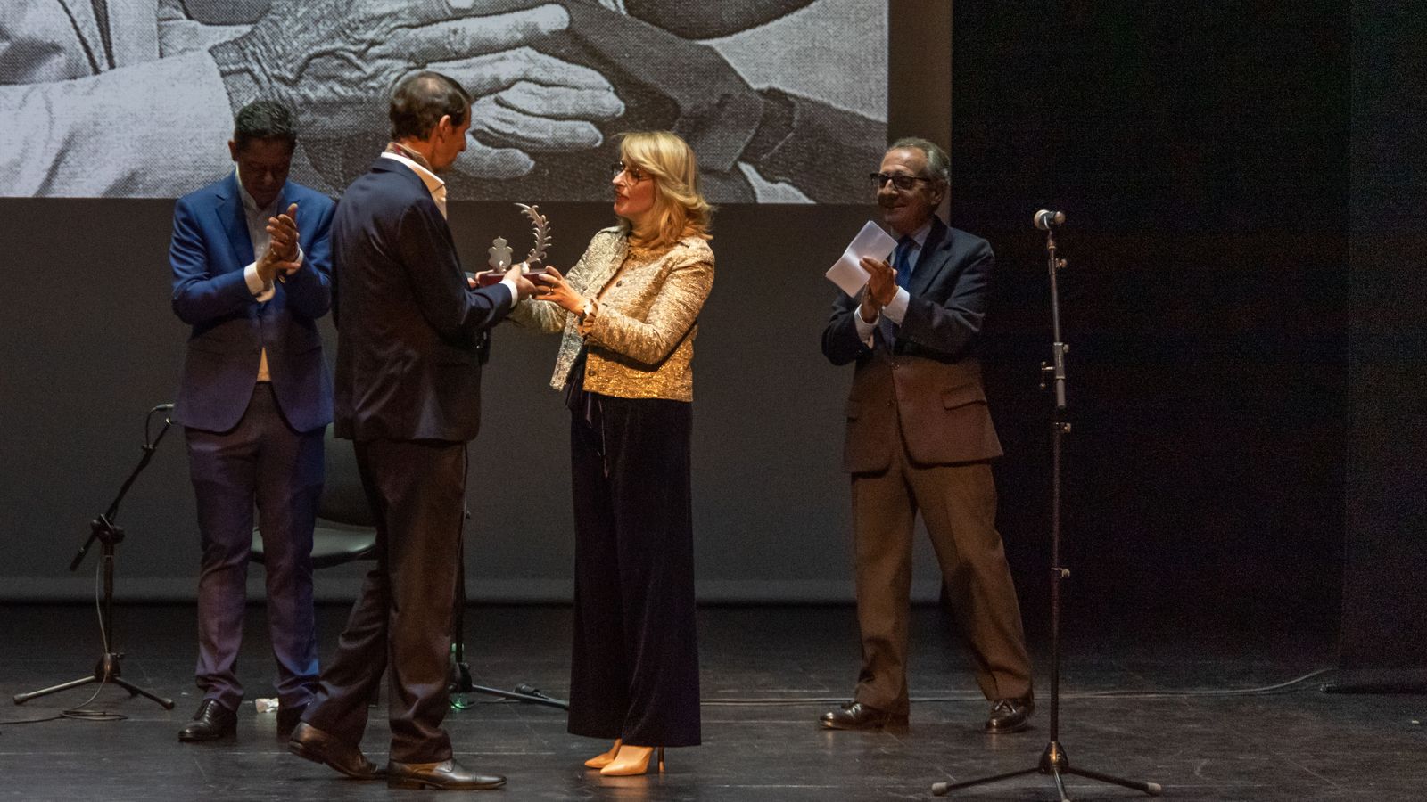 Fotos de la entrega de la Palma de Plata 2022 a 'Tío Mollino' y a 'El Pañero'