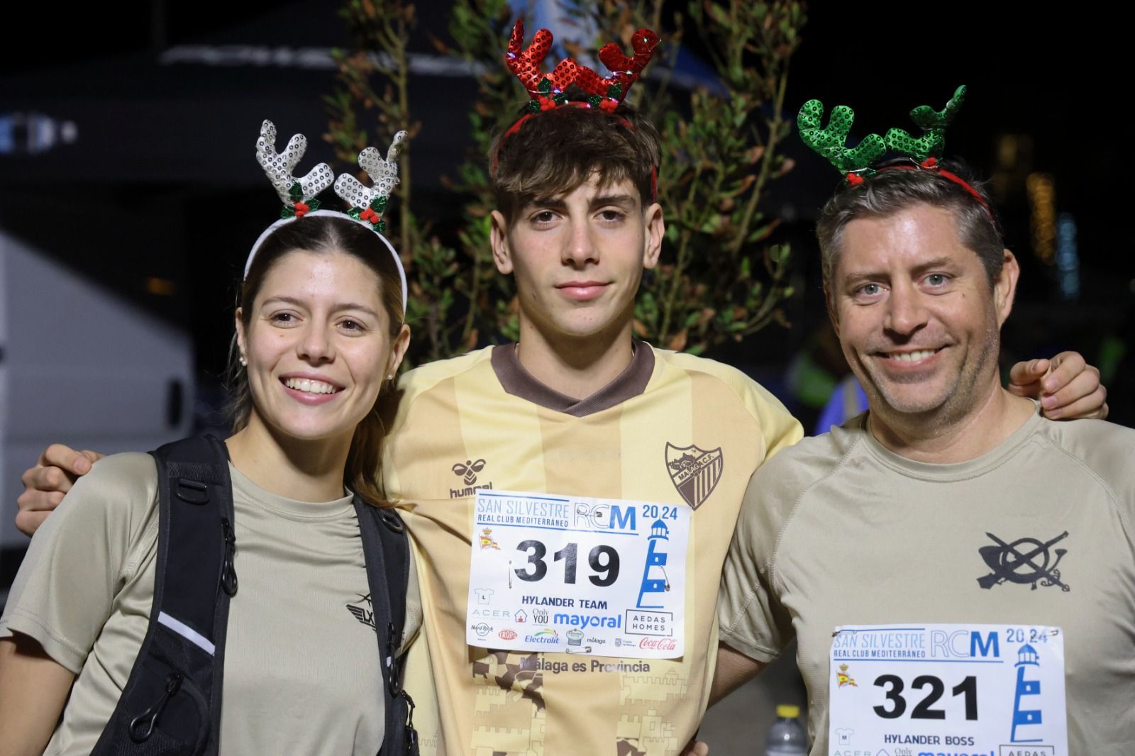 Las fotos de la San Silvestre del Real Club Mediterráneo en Málaga