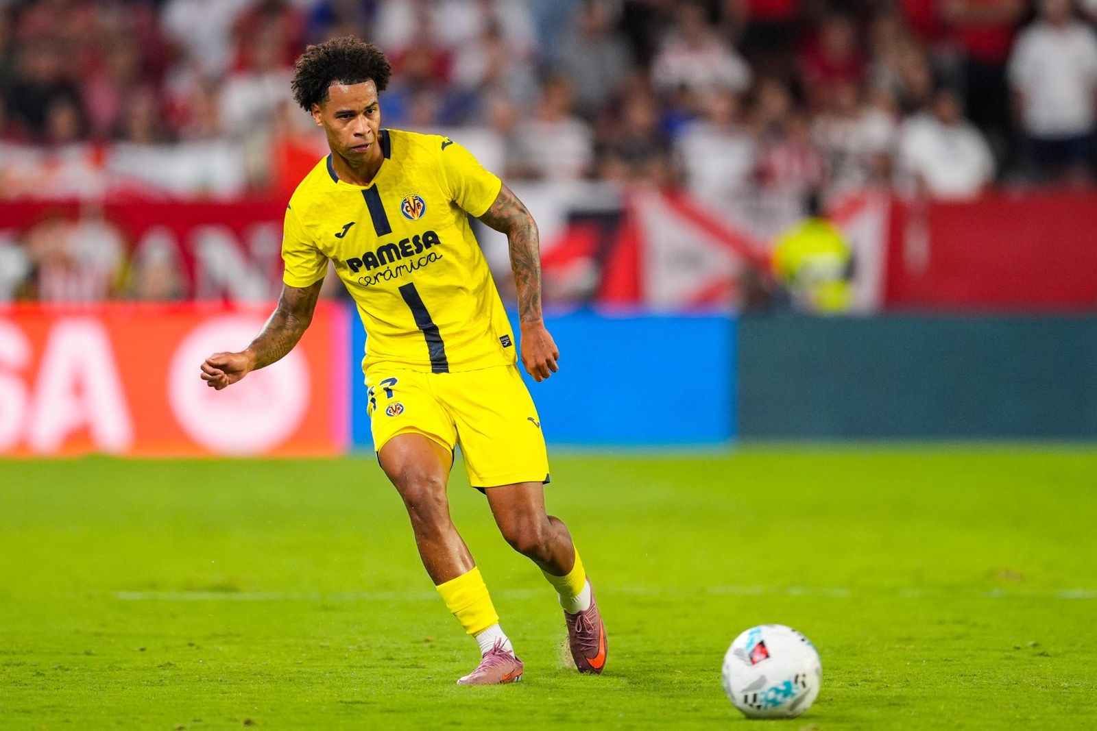 Las fotos del Sevilla-Villarreal