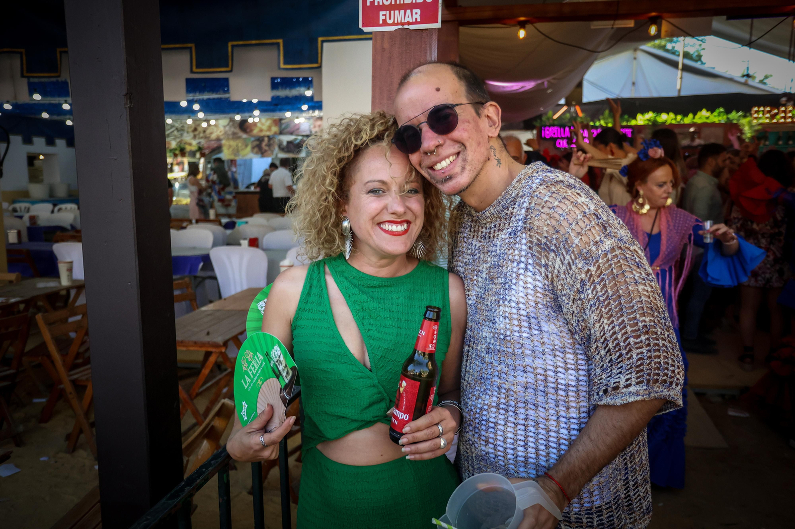 Búscate las fotos  del lunes en la Feria de Jerez 2024