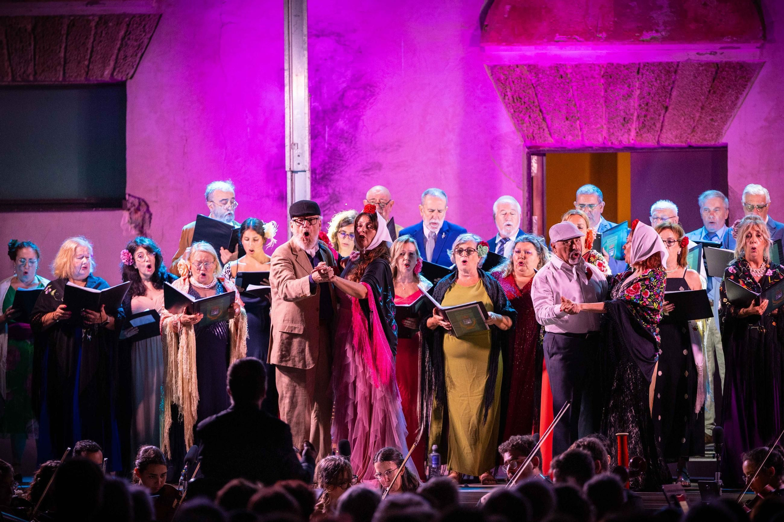 Zarzuela para cerrar las Noches del Castillo en San Fernando: las imágenes de una noche triunfal