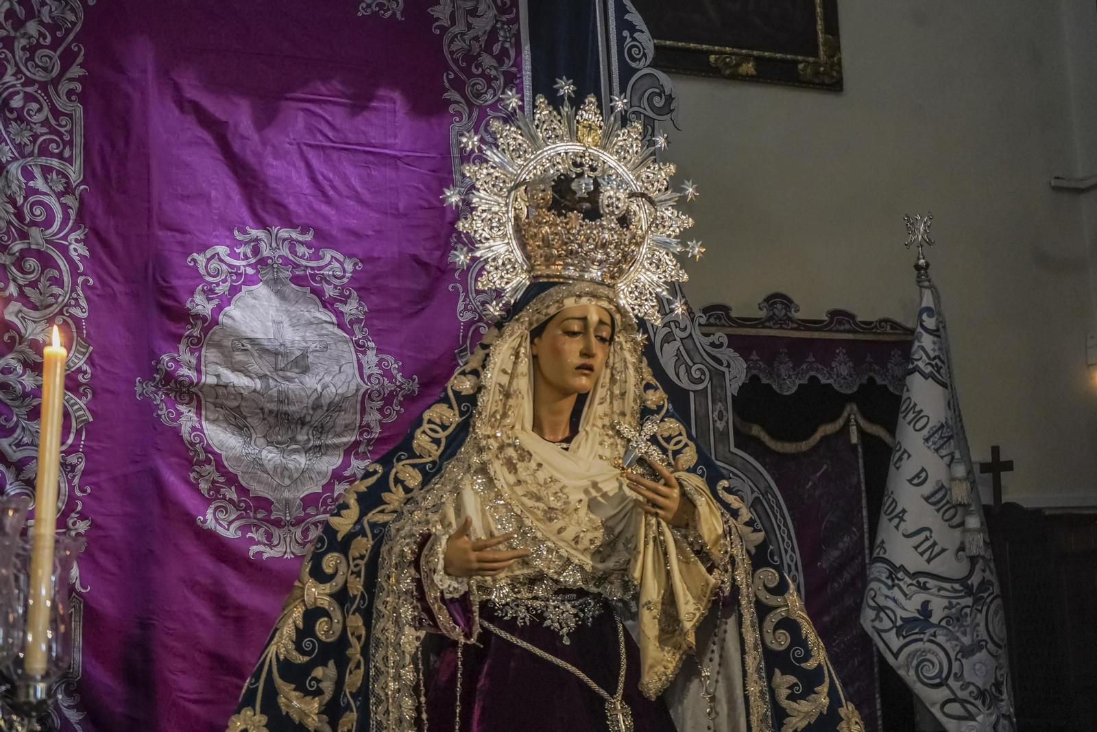 La veneración de la Virgen de la Concepción, en imágenes
