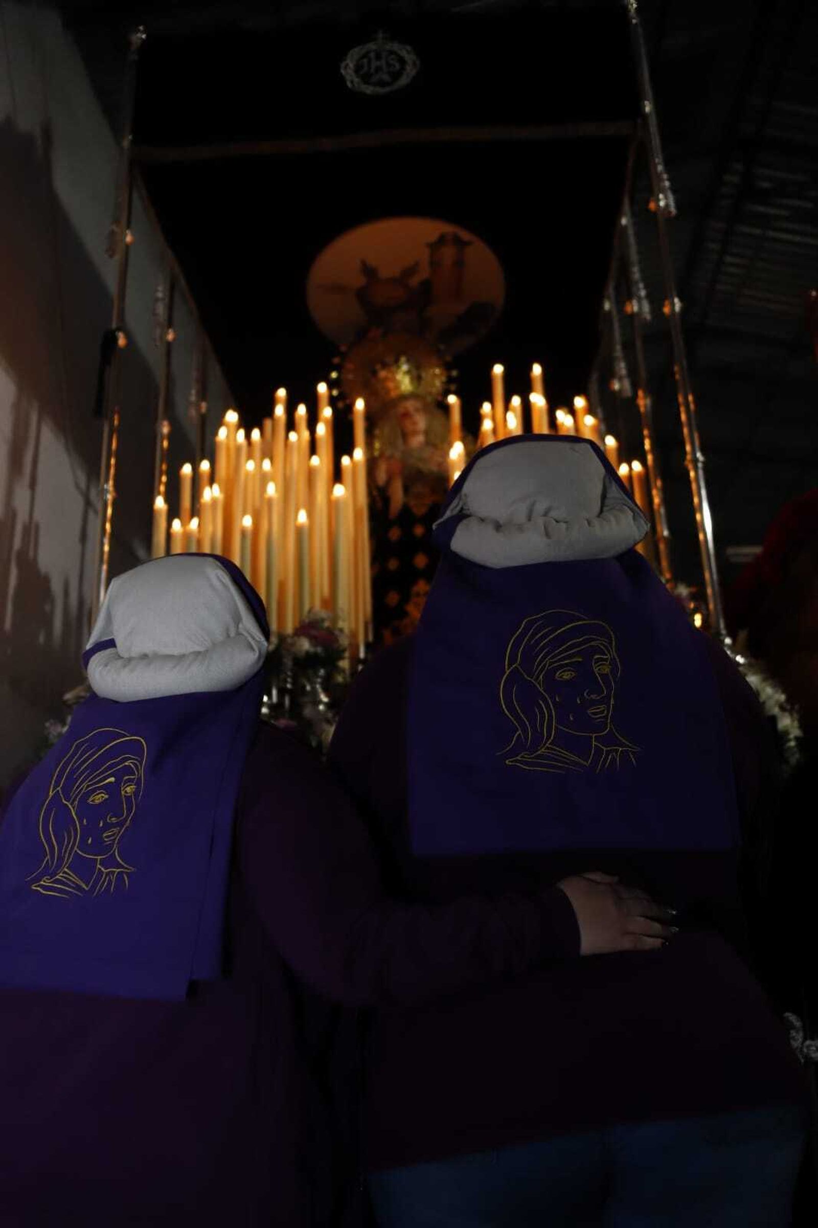 Miércoles Santo en Villanueva de Córdoba: Emoción tras la suspensión del Santo Encuentro, en imágenes