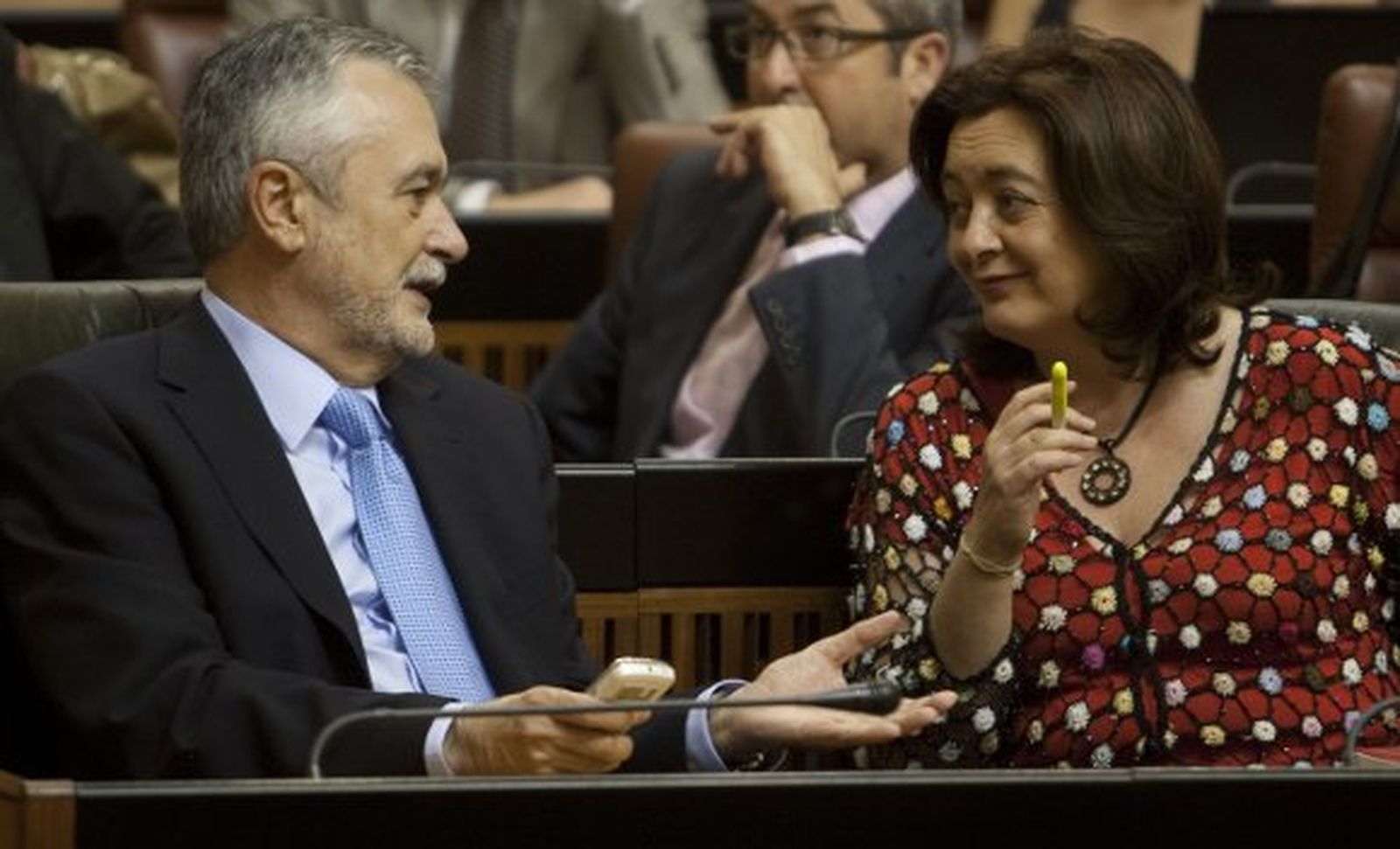 Griñán pide al sector financiero andaluz formar "una gran caja única"