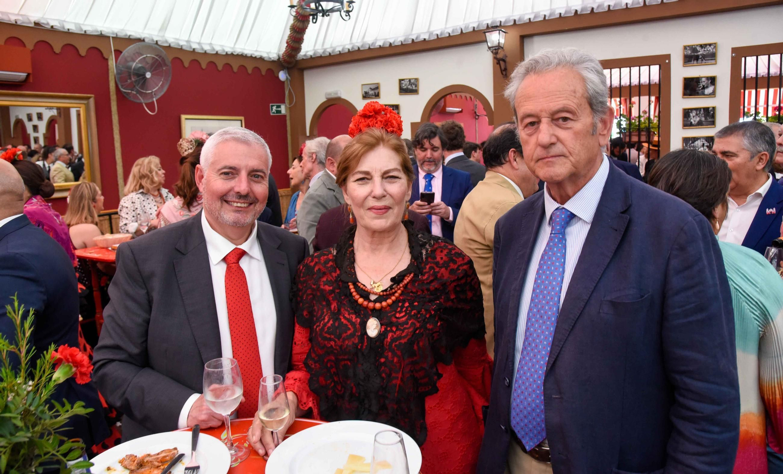 La recepción de la Fundación Cajasol en la Feria de Sevilla 2025