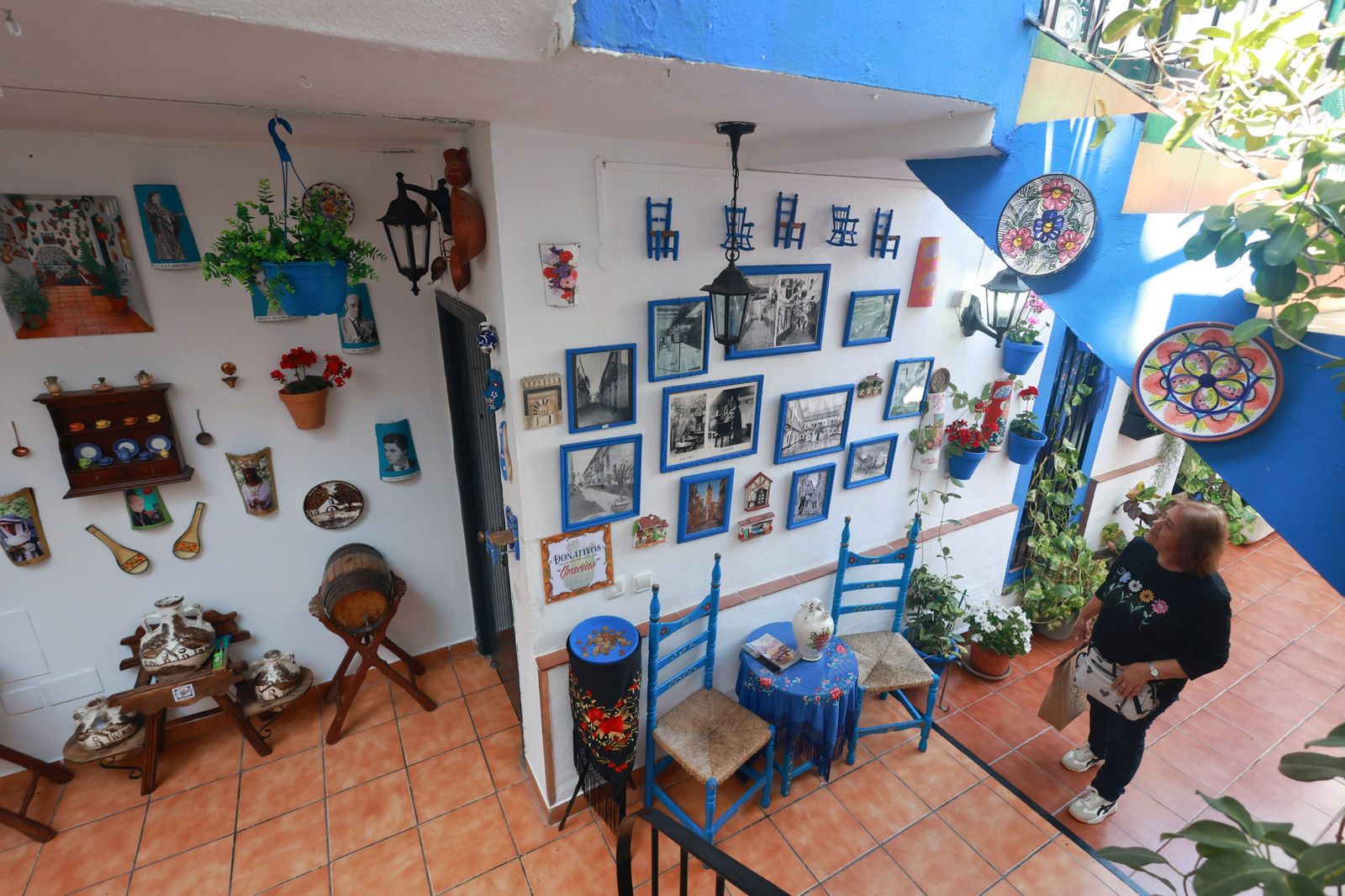 Los corralones de El Perchel y La Trinidad de Málaga, en fotografías