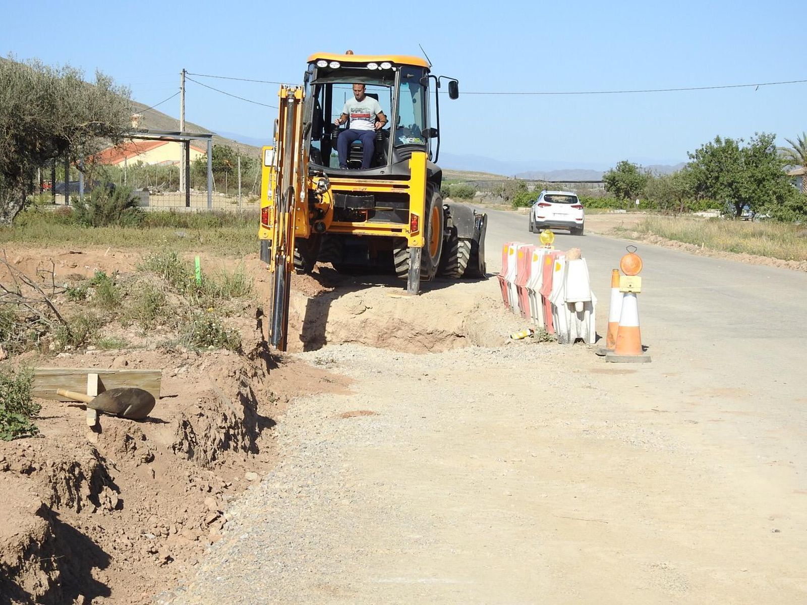 Arboleas, tras fichar por Galasa,  mejora la red de abastecimiento y acaba con los cortes