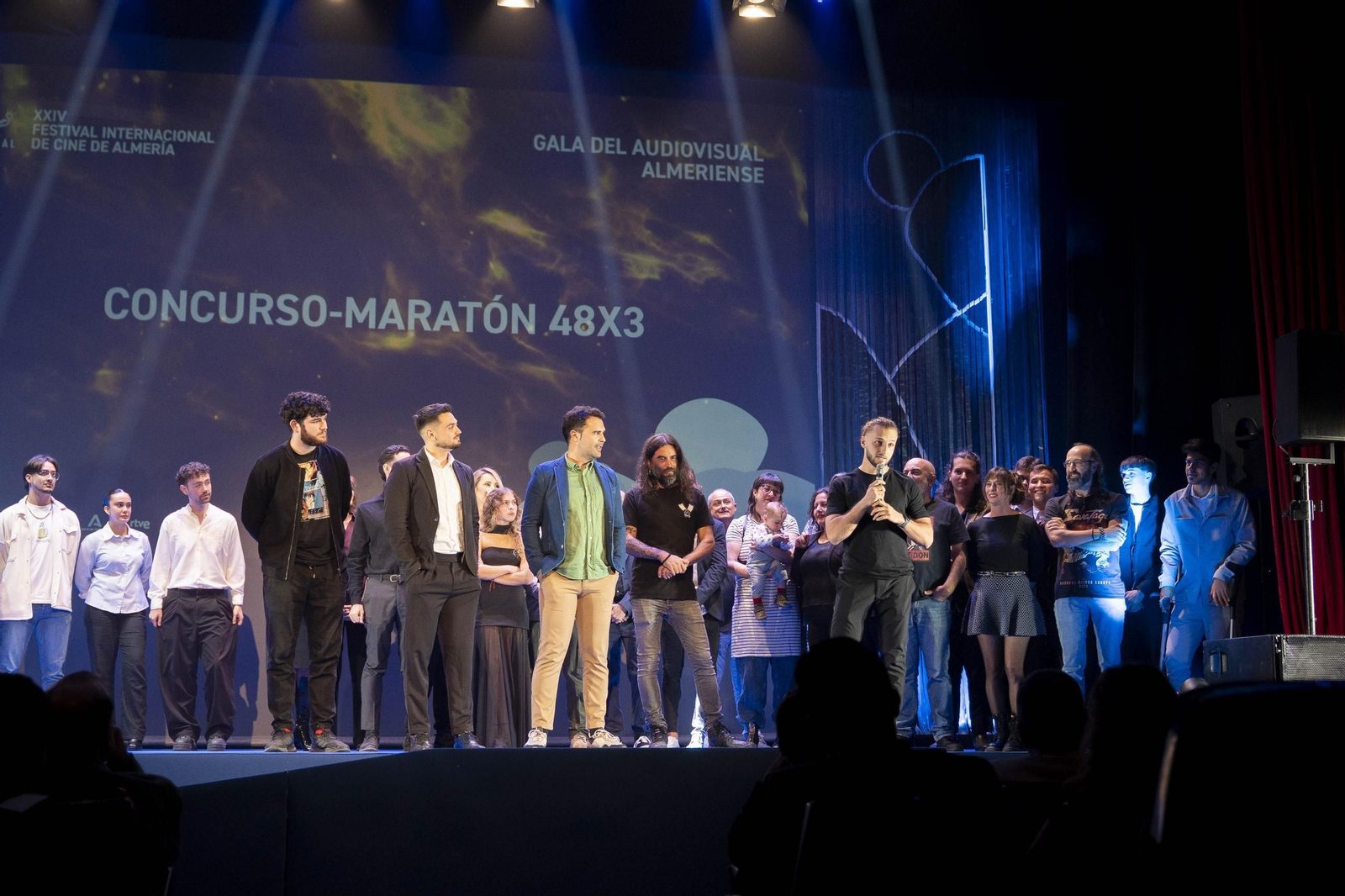 Las mejores imágenes de la gala del Audiovisual Almeriense Maratón 48X3