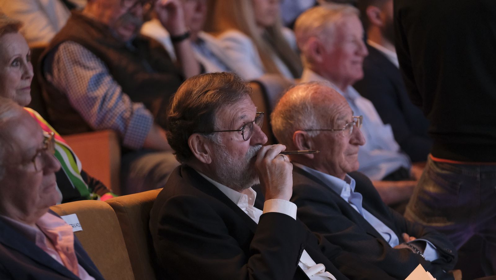 Imágenes de Rajoy apoyando la candidatura de Gabriel Amat a la Alcaldía de Roquetas de Mar
