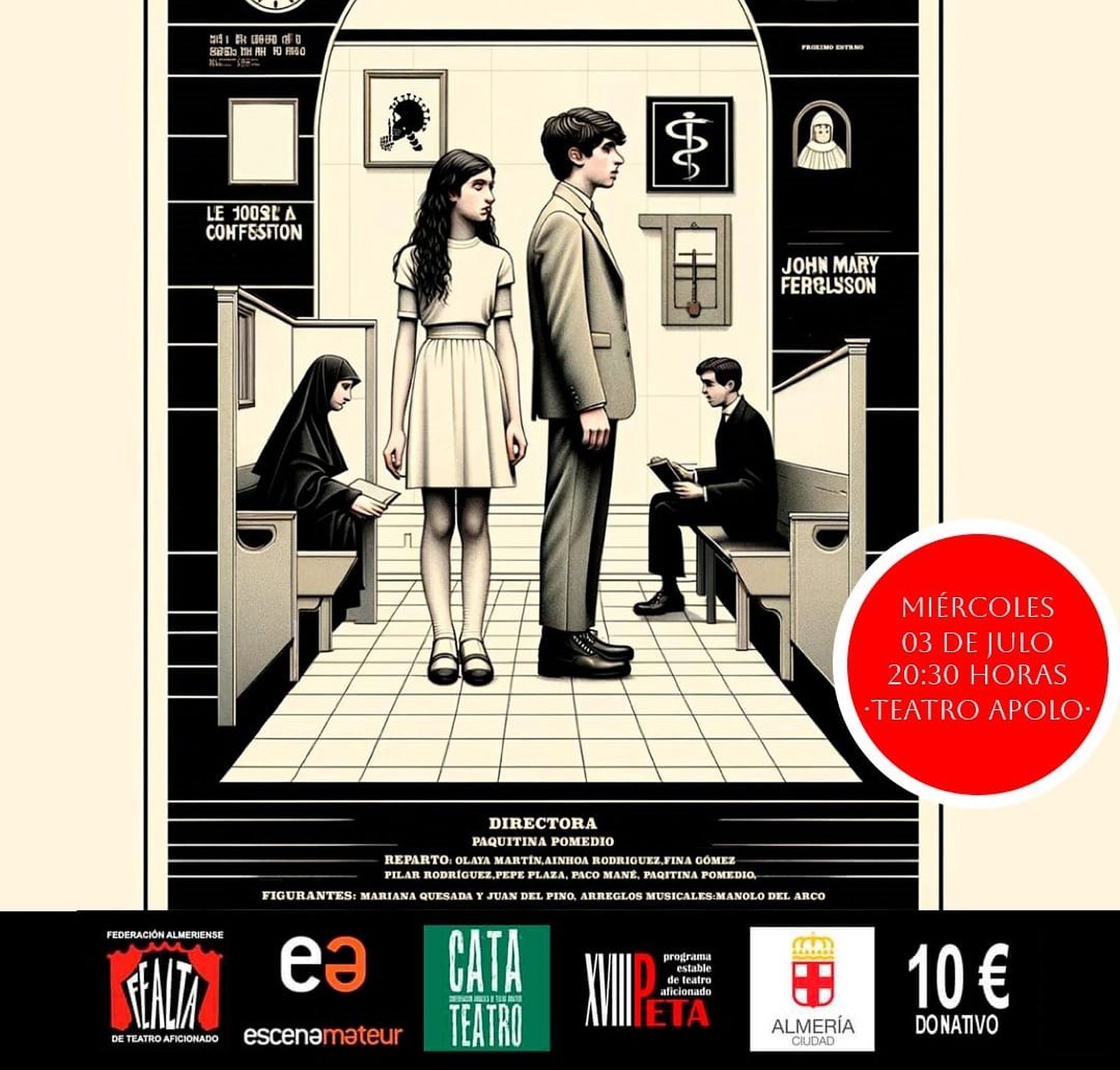 Cartel de la obra de teatro.