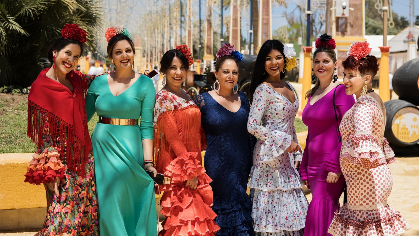 Búscate en las fotos del miércoles en la Feria de Jerez 2024